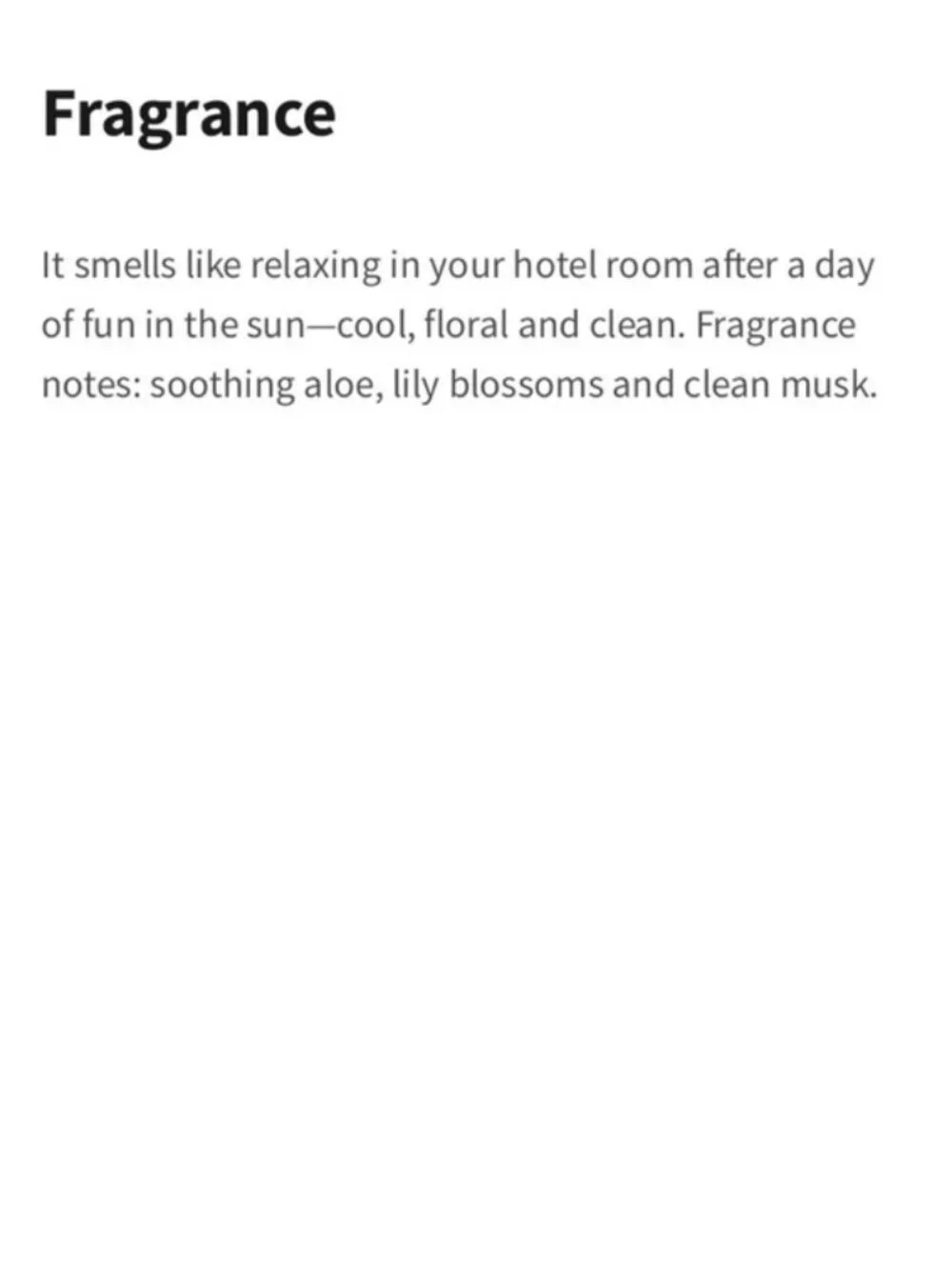 Bath & Body Works it smells